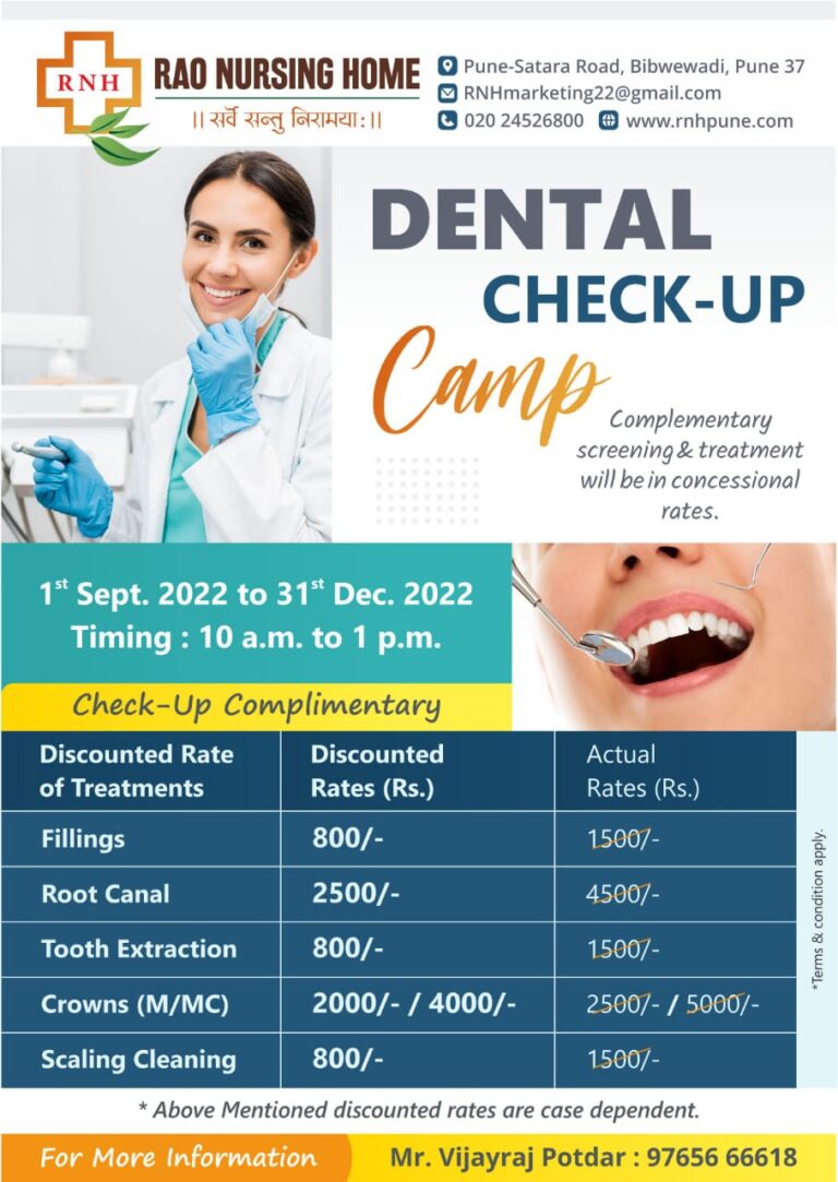 Dental Checkup Camp Flyer
